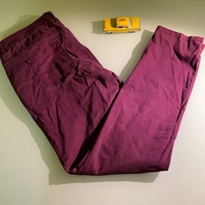 Mexx Metropolitan purple skinny jeans